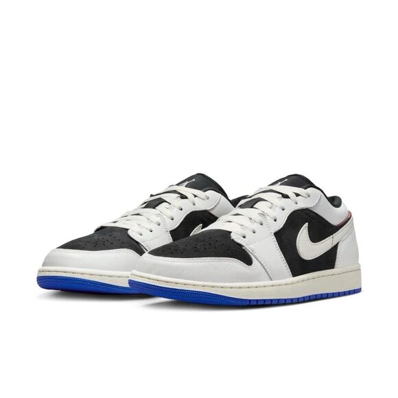 Size 12.5 Nike Air Jordan 1 Low Quai 54 Q54 Off Noir Sail White Mens HQ0764-001